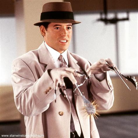 Matthew Broderick As Inspector Gadget The Movie Features Prosthetic
