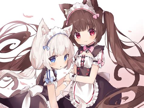 Nekopara Foreign VN Visual Novels Fandoms Anime Vanilla Chocola JoyReactor