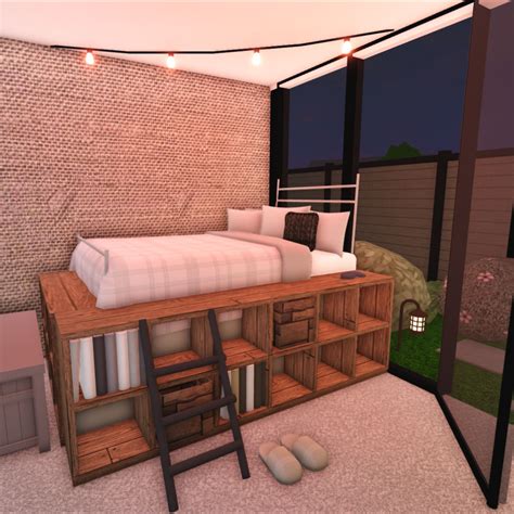 Cozy Bloxburg Autumn bedroom idea House Bedroom Ideas, Home Bedroom