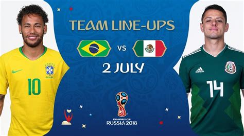 The country remained as the only national team to have participated in every installment of the fifa world cup. LINEUPS - BRAZIL v MEXICO - MATCH 53 @ 2018 FIFA World Cup ...