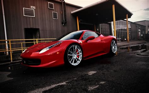 Download Wallpaper For 320x240 Resolution Car Ferrari 458 Italia Red