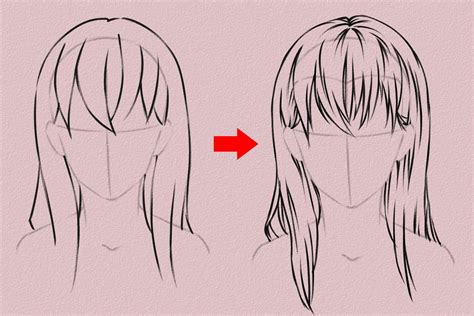 Please like, comment, and share. How to Draw Anime Hair » VripMaster