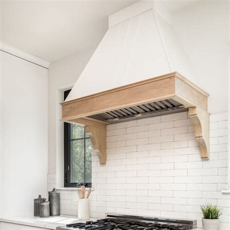 Epicurean Style Wooden Range Hood With Solid Hardwood Etsy