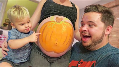 Pregnant Pumpkin Belly Youtube