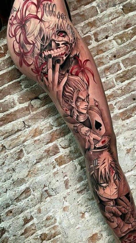 Details More Than 87 Anime Leg Tattoo Ideas Latest Vn