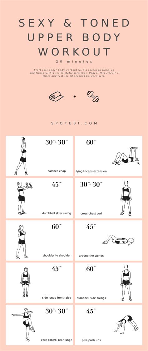 Its Upper Body Day And This 20 Minute Sexy And Toned Upper Body Workout Will Help You Build