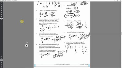 Every question has been produced with care to ensure all areas within a topic are covered. Lesson 17 BG 15 - Answers to FDP worksheet - YouTube