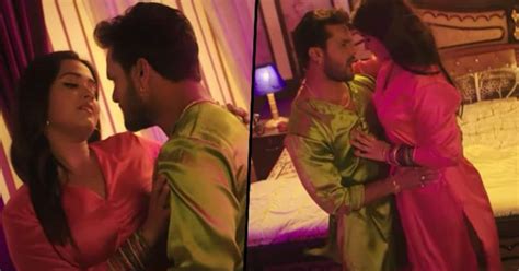 Bhojpuri Sexy Video Khesari Lal Yadav And Kajal Raghwanis Bold Bedroom Song Goes Viral Watch