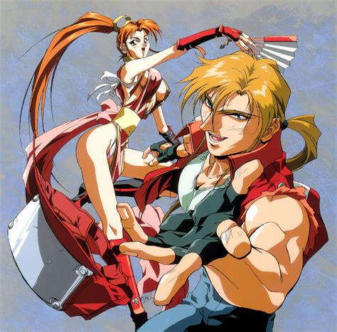 Fatal Fury 2 Terry Bogard And Mai Shiranui Kof Snk King Of Fighters