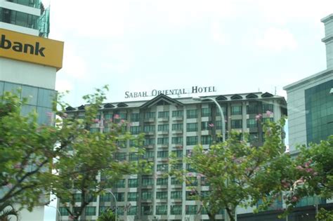 It's easily reached within 4 km from sabah state museum & heritage village. View of Hotel from the main street - Picture of Sabah ...