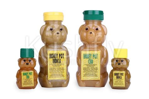 Honey Pot Bear Cannabis Infused Honey Thc Or Cbd Kushfly