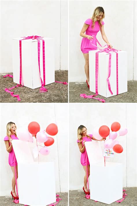 Creative diy surprise bounce love box explosion photo album birthday party gift box anniversary scrapbook cristmas decoration. Pin on Cool Birthday Surprises!