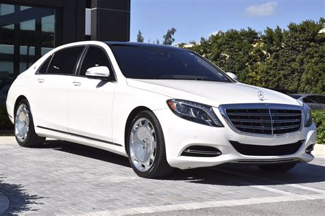 Pre Owned 2017 Mercedes Benz S Class Maybach S550 4d Sedan In Doral