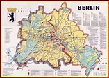 Gran mapa detallado de Berlín | Berlín | Alemania | Europa | Mapas del ...