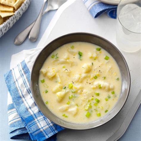 Cream Of Cauliflower Soup Recipe Taste Of Home