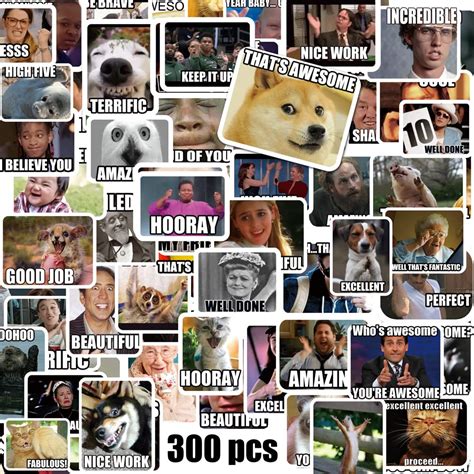 Buy 300pcs Meme Stickers Meme Stickers For Teacher Funny Meme