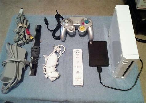 Modded Nintendo Wii White Console1tb Arduous Power701 Wii And
