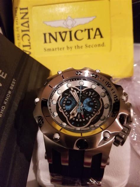 Invicta Master Calendar On Rubber 20423 Mywatchmart