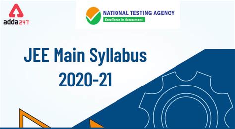 The national testing agency (nta) will conduct the joint entrance examination main (jee main) 2021 on the scheduled date and time. JEE Main Syllabus 2020 (Released): Syllabus For Physics ...