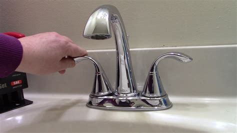 How To Tighten A Loose Or Wobbly Faucet Handle Youtube