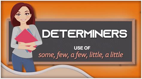 Determiners Use Of Some Few A Few Little A Little English