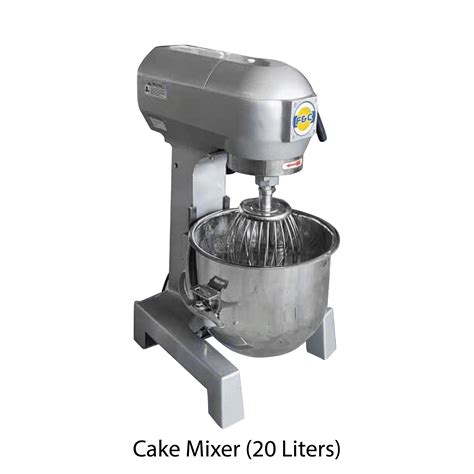 Cake Mixer (20 Liters) - F&C Commercial Kitchen Equipment Manufacturer png image