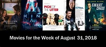 Movies Releasing For The Week Of August 31, 2018 - Nerd News Social
