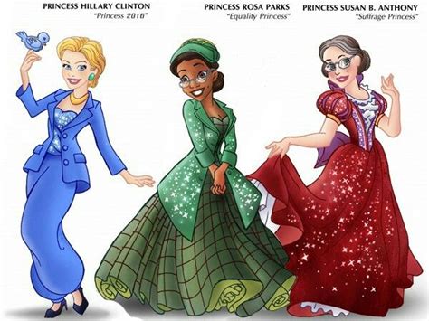Artist Turns Real Life Female Role Models Into Disney Princesses
