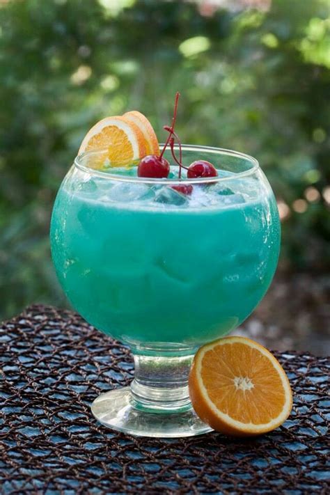 Blue Ocean Punch Summer Punch Recipes Blue Alcoholic Punch Punch