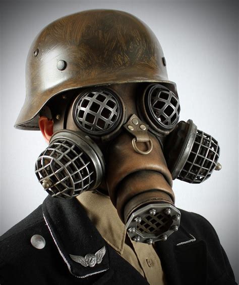 Ragnarok Gas Mask Steampunk Leather Gas Mask Steampunk Leather