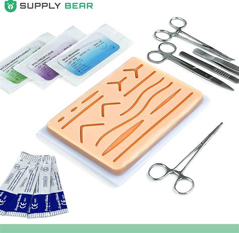 Buy Suture Practice Kit For Sutures Training Medical Student Needle