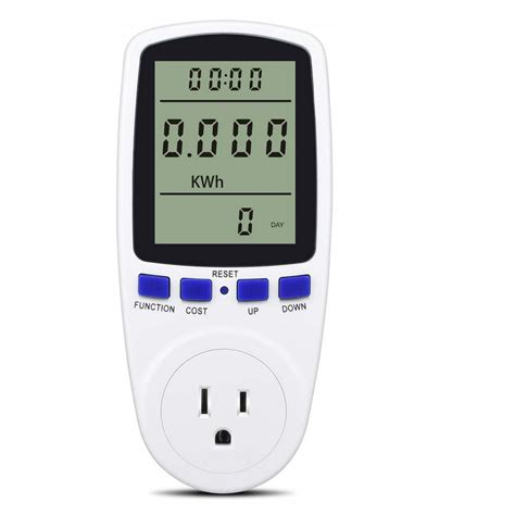 Digital Power Monitor Meter Usage Saving Energy Watt Amp Volt Kwh