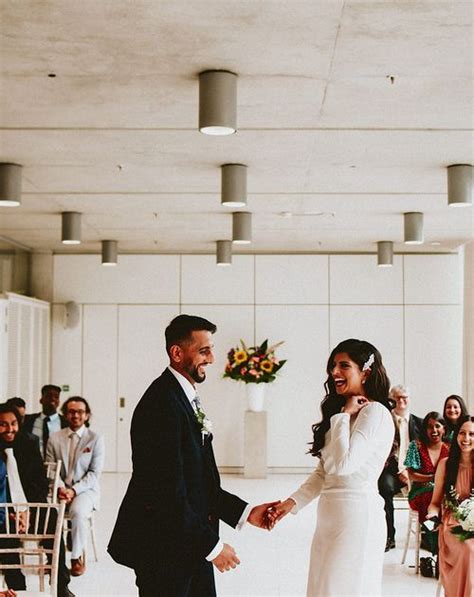 Brent Civic Centre Wedding Inspiration With Floral Moon Gate