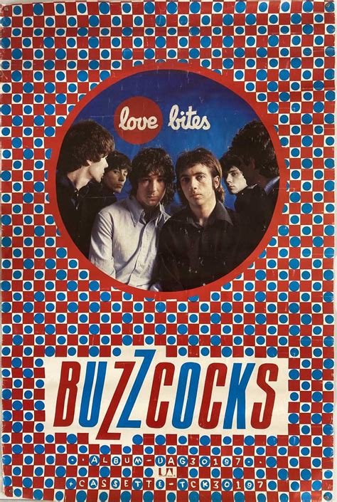 Lot 138 Buzzcocks Original Love Bites Poster