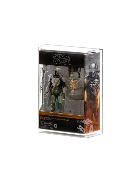 Mib Acrylic Display Case 6 Star Wars Black Series Deluxe Boba Fett