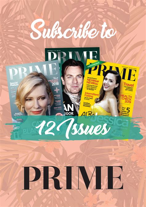 Subscription Prime Magazine Singapore