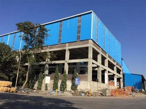 12m Mild Steel Prefabricated Industrial Building At Rs 250square Feet