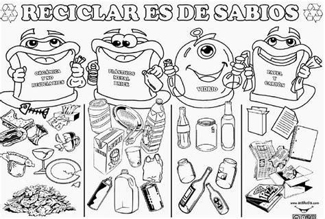 El Rincón De Mis Niños De 5 Años Contenedores De Reciclaje