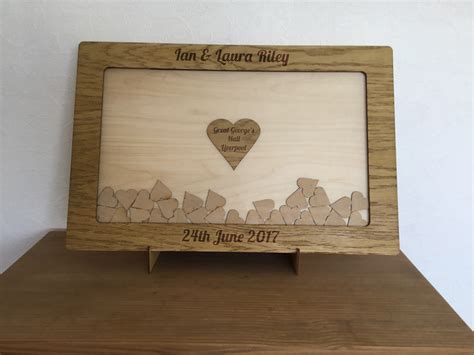 Free delivery and returns on ebay plus items for plus members. Details about Personalised Wedding Heart Dropbox Guest ...