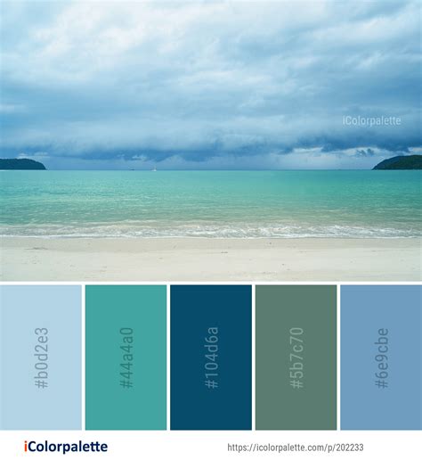 Color Palette Ideas From 7106 Sky Images IColorpalette Nautical