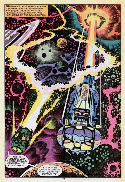 Jack Kirbys 2001 A Space Odyssey Splash Page Gallery Jack Kirby