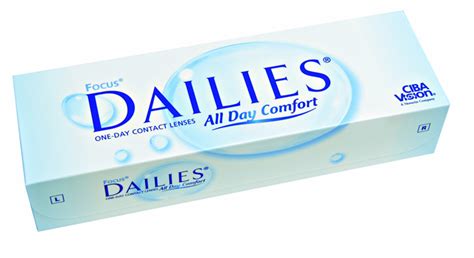 So if your lenses aren't too comfortable or you suffer from dry itchy eyes a lot, visit your. Daily Disposable Contact Lenses-acuvue 1-Day, Focus Dailies