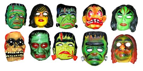 Frankenstein Monster Masks 0546 Halloween Masks Vintage Flickr