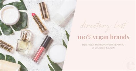 Ultimate List Of 100 Vegan Makeup And Skincare Beauty Brands