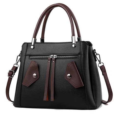 2017 Women Leather Handbag Retro Vintage Bag Designer Handbags High