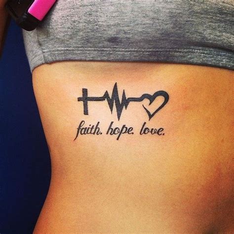 Faith hope love tattoos designs: Beautiful Faith Hope Love tattoo design ideas for men and ...