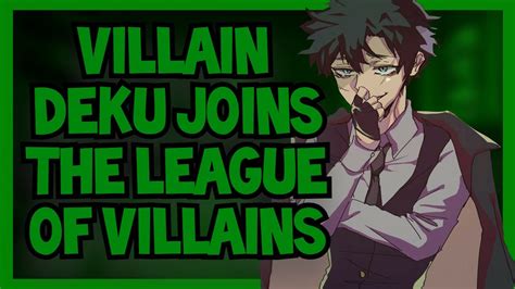 Villain Deku Joins The League Of Villains Mightless A My Hero