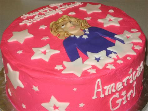 american girl birthday cake