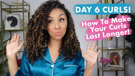 how to make your curls last longer day 6 hair biancareneetoday youtube