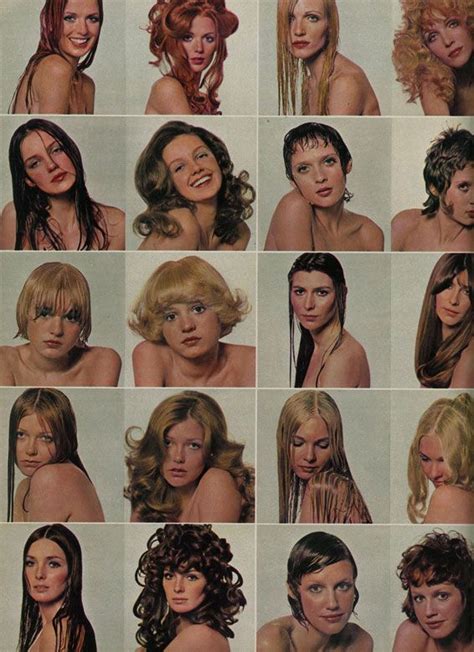 Hairstyles Seventeen Magazine 1970 Via Pinterest Vintage Hairstyles